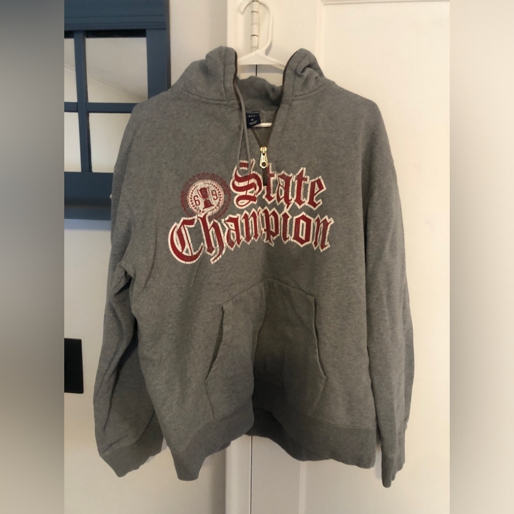 GAP Gray State Champion Hoodie